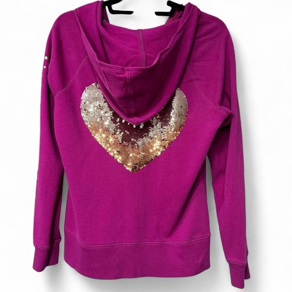 Magenta Zip-Up Hoodie - Supermodel Essentials